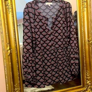 Michael Kors peplum blouse 2XL